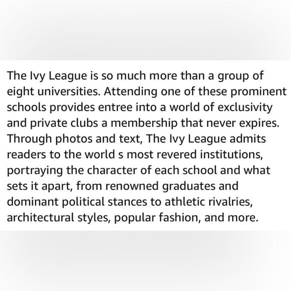 The Ivy League Hardcover Coffee Table Book by Daniel Cappello. Assouline. - Picture 7 of 7